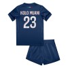 Oficiální Fotbalový Dres Paris Saint-Germain Kolo Muani 23 Domácí 2024-25 pro Děti